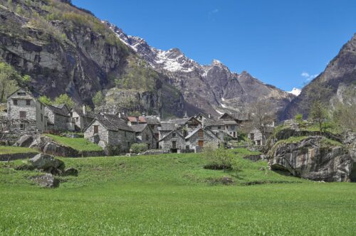 Sonlerto Val Bavona Ticino Canton Switzerland